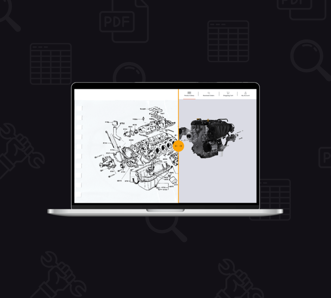 Partful Truly Interactive 3D Exploded Parts Catalog and Work